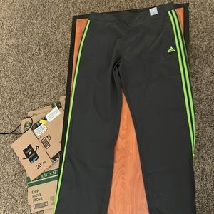 Adidas womens performance training pants large